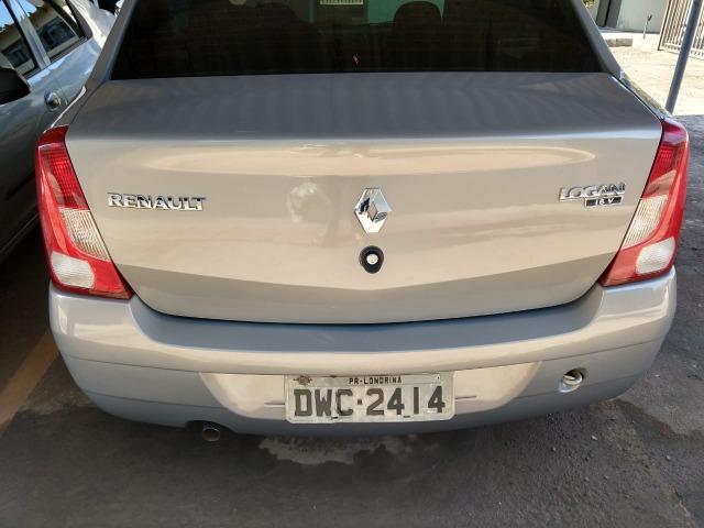 Vendo ou Troco por moto, Logan 2008 Completo, Impecável - Foto 6