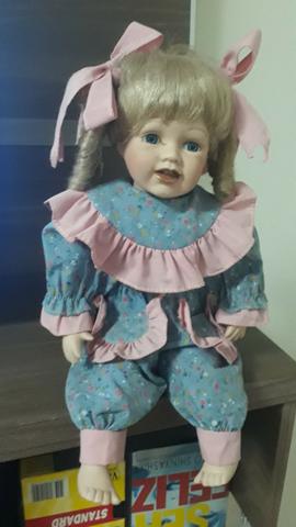 Boneca meu bebe em porcelana para efeito decorativo - Foto 2