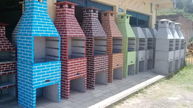 Churrasqueiras a partir de 350,00