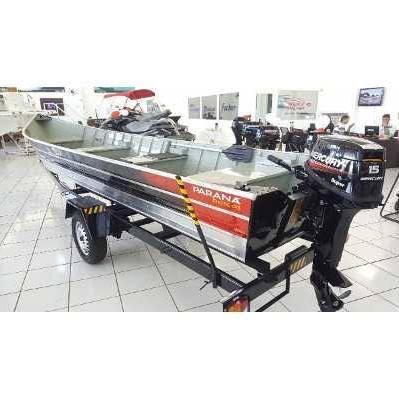 Barco Pr 600 Sport Motor Mercury 15 Hp Super