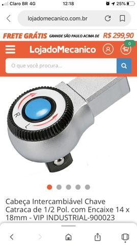 Torquimetro de estalo Tramontina 6 a 34kg - Foto 6