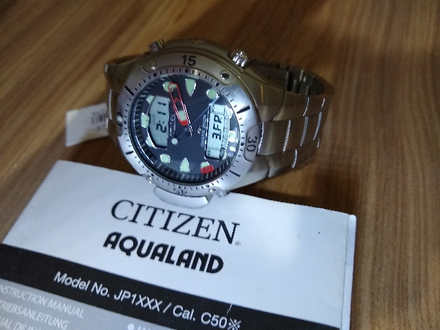 Citizen Aqualand Promaster Manual