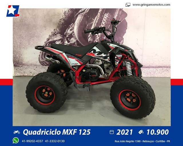 QUADRICICLO MXF 125 ANO 2021