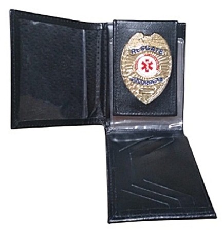 Carteira de couro para Resgate Socorrista (capa lisa). - Foto 3