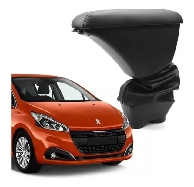 Apoio de Braço Peugeot 208 / 2008 2013 - Preto