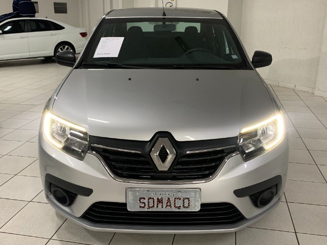 SOMACO VW- LOGAN 1.0 LIFE 2020/2021 COMPLETO COM 42 MIL KM RODADO