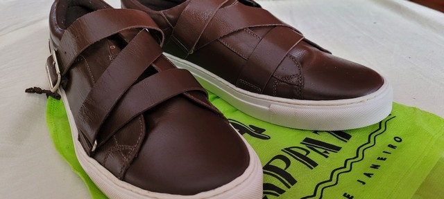 Sapatênis Couro Zappato NOVO - Roupas e calçados - Badu, Niterói 1014858575  | OLX