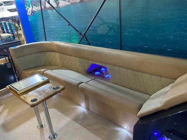 Pontoon F-boat Fluvimar 9500 + Motor de popa 250hp Mercury (Catamarã) - Foto 4