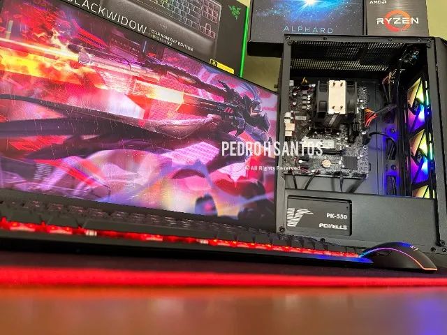 Pc Gamer Completo Amd Ryzen 5 5600g 16gb Vega 7 Hd 1tb