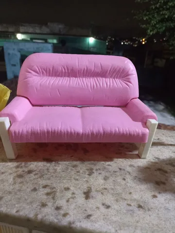 Maleta com Cama Bau e Sofa Cama para Bonecas Barbie