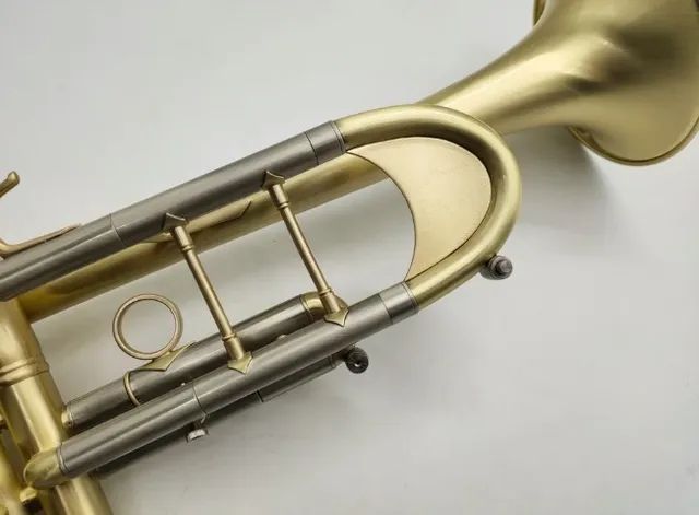 trompete profissional dupla afinação DÒ e SÌ luthieria margewate prosperar completo - Foto 5