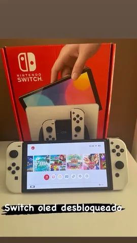 Nintendo switch oled desbloqueado 