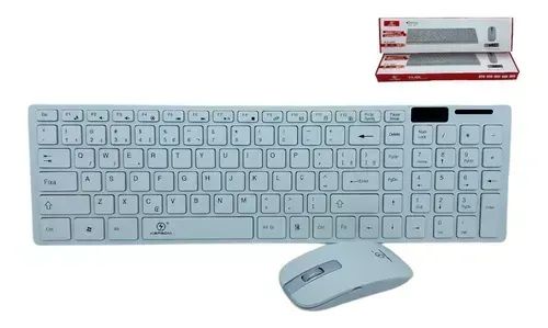 Kit Teclado + Mouse sem Fio - Foto 4