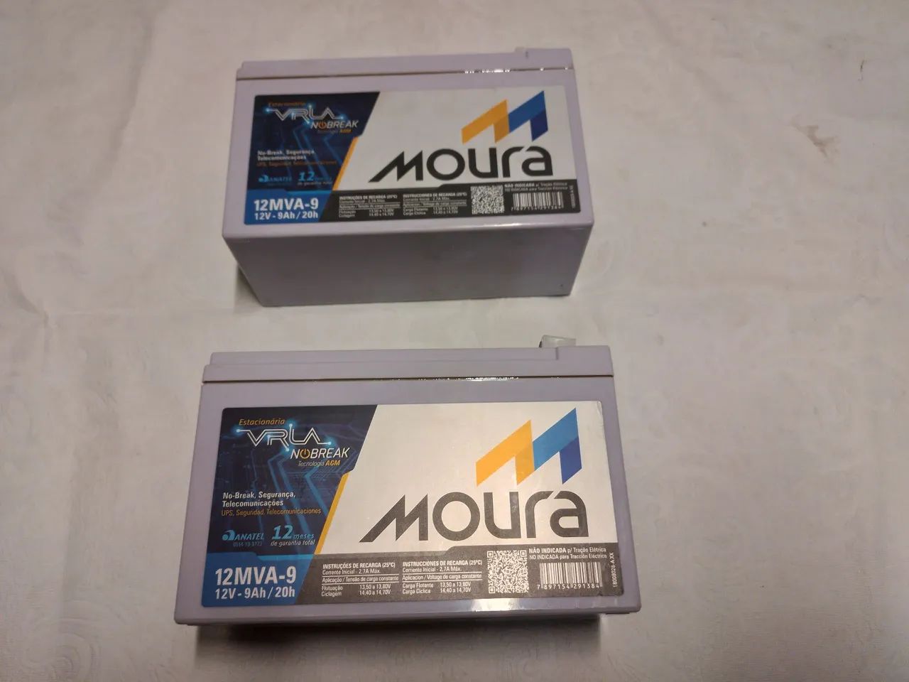 Bateria Moura 12v 9ah - Foto 3