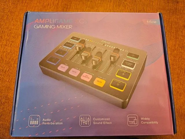 Mesa de Som Fifine Ampligame SC3 + Cabo XDR 2m - Foto 3