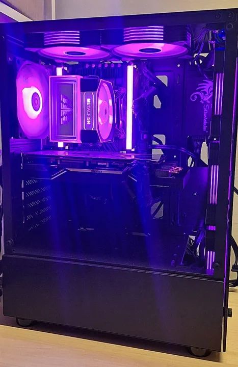 Pc Gamer Intel Xeon Placa De Vídeo Novo