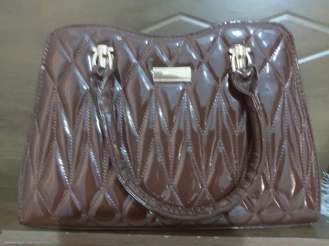 BOLSA MÉDIA COR CAFÉ - NOVA  - Foto 2