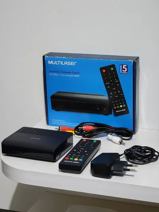 Conversor e Gravador Digital Multilaser HD1080p