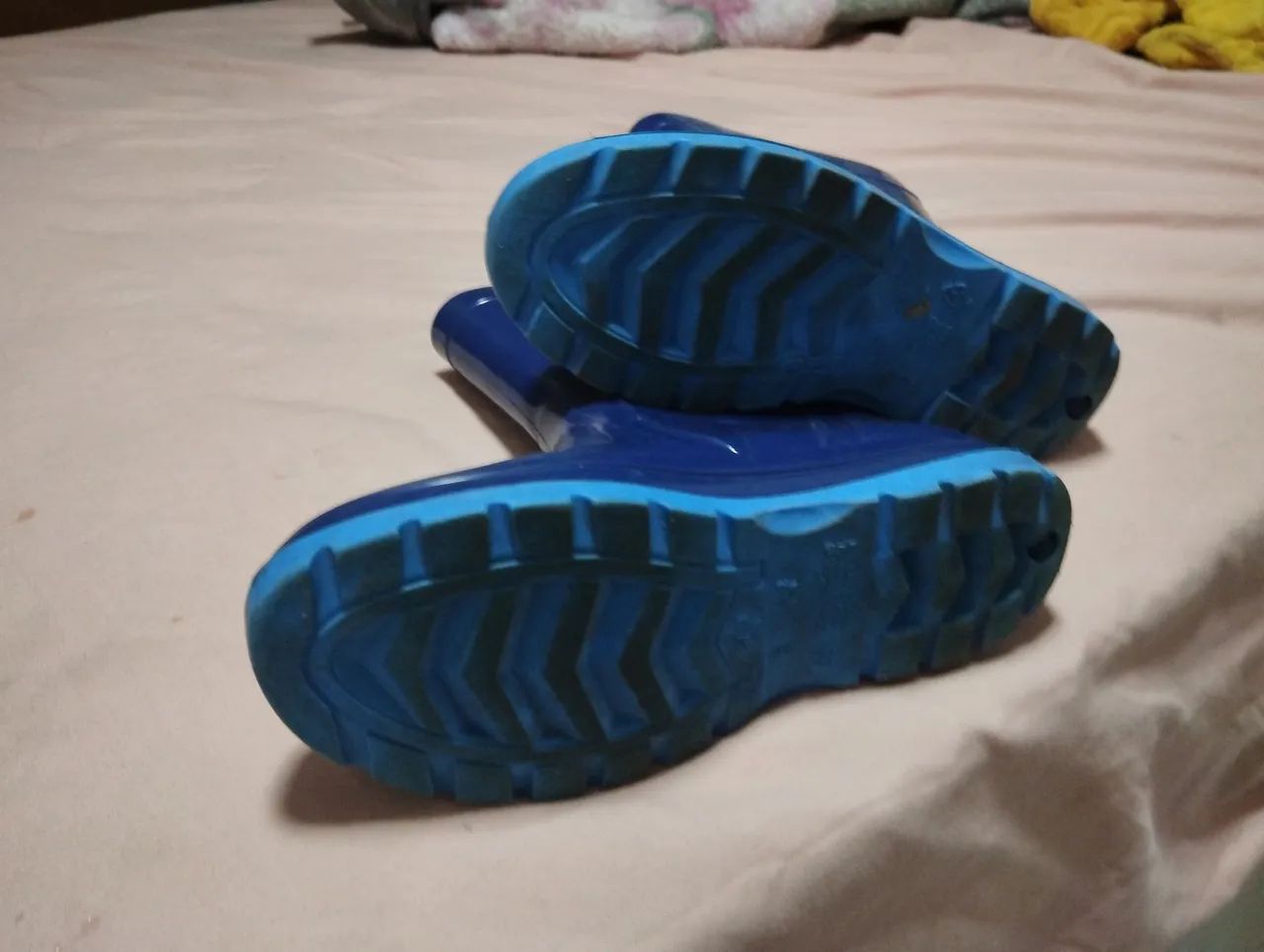 Botas de chuva azul - Foto 2