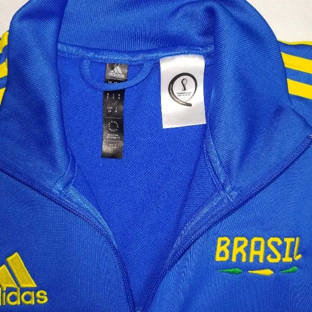 Jaqueta Brasil Adidas Copa do Mundo 2022 - Foto 5
