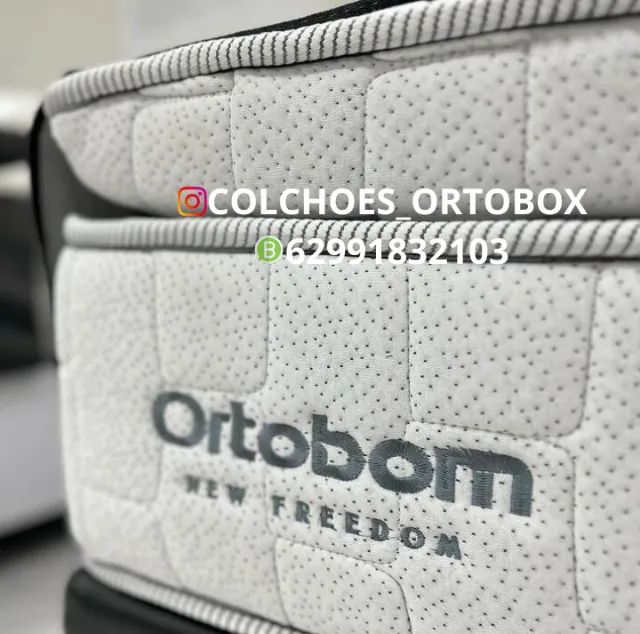 Base e Colchão Casal da Ortobom com 5 anos de garantia - Foto 3