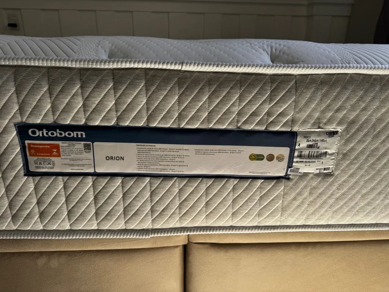Colchão Ortobom Orion - Tamanho King Size - 1 mês de uso - Foto 2