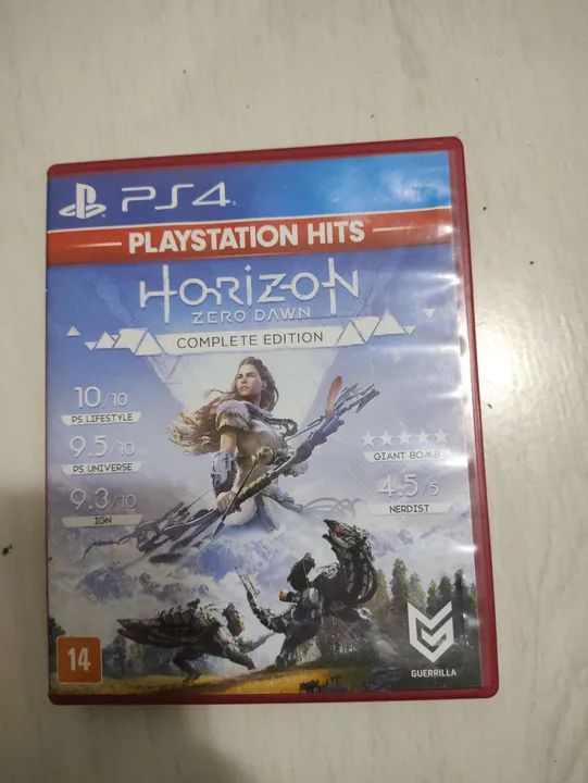 Horizon zero Dawn complete edition PS4 