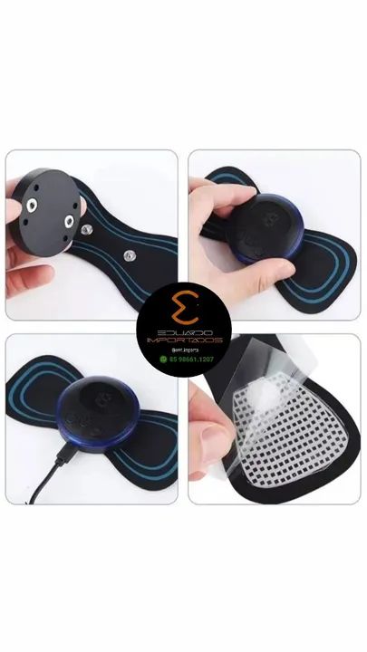 Mini massageador elétrico Recarregável  - Foto 2