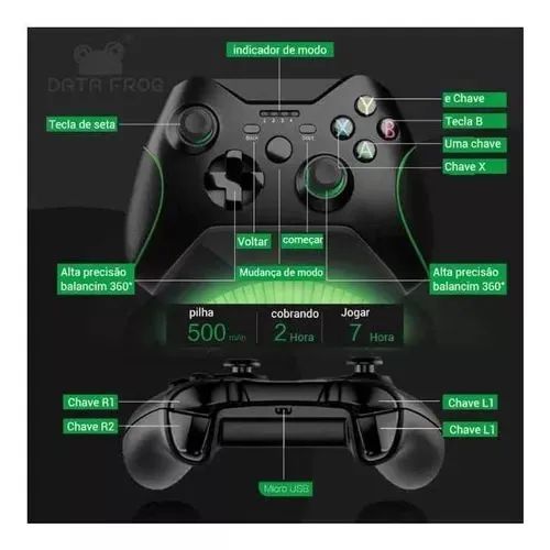 Controle Xbox One Sem Fio.(ENTREGA GRATIS)<br><br> - Foto 4