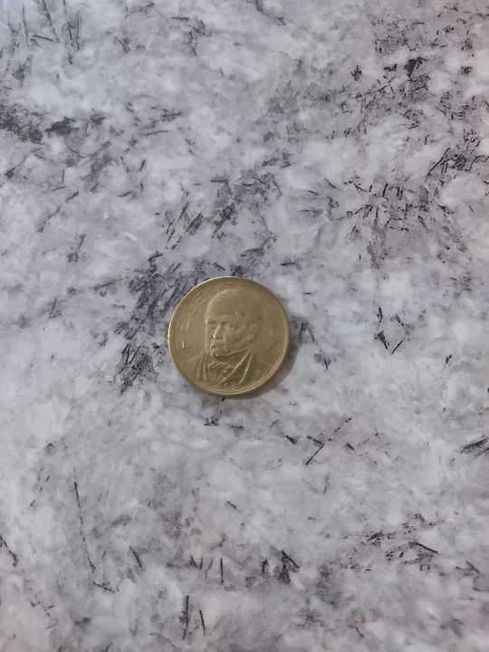 Moeda Regente Feijó 1937 reverso invertido 