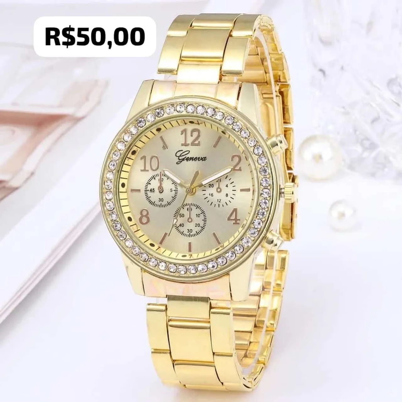 Lindos relógio feminino charmoso e sofisticado  - Foto 4