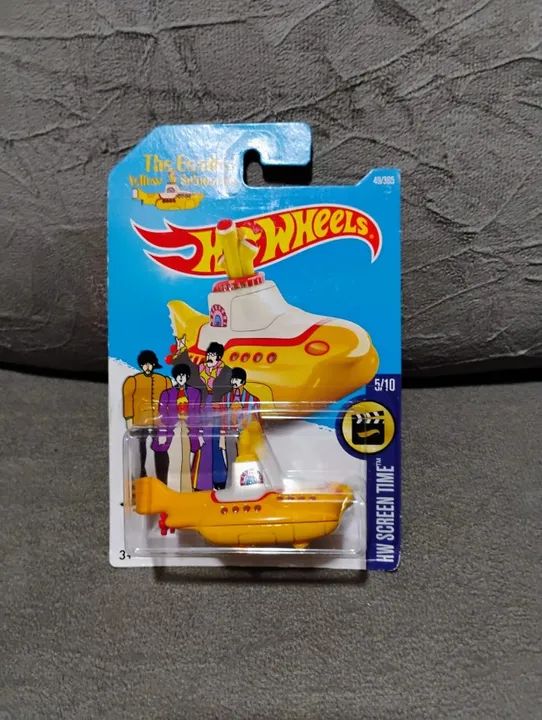 Hot Wheels The Beatles Yellow Submarine
