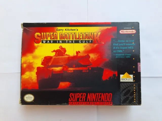 Super Battletank Original CIB Completo Super Nintendo - Foto 2