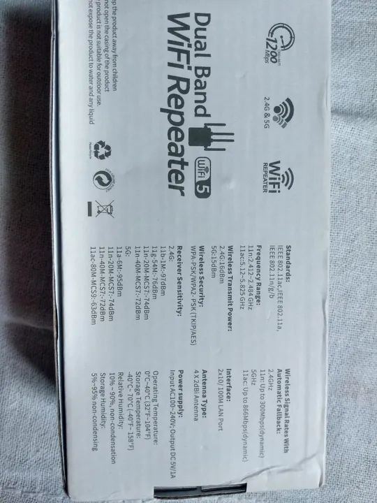 Repetidor extensor Wi-fi dual Band  - Foto 3