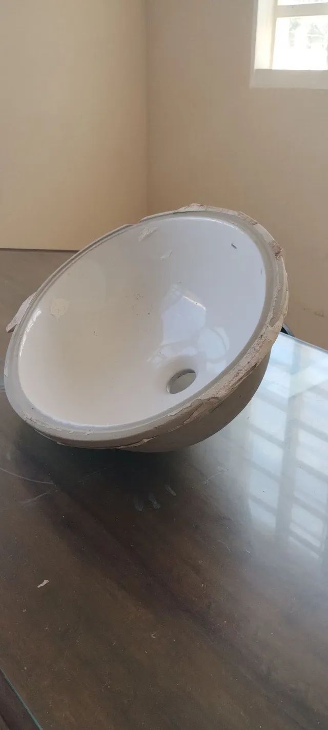 Cuba Oval de Louça de Embutir - Deca 48cm x 37cm