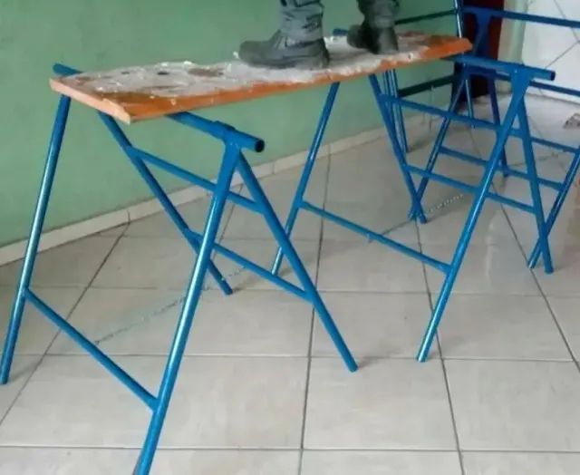 Cavalete de ferro Comum Dobrável - Foto 4