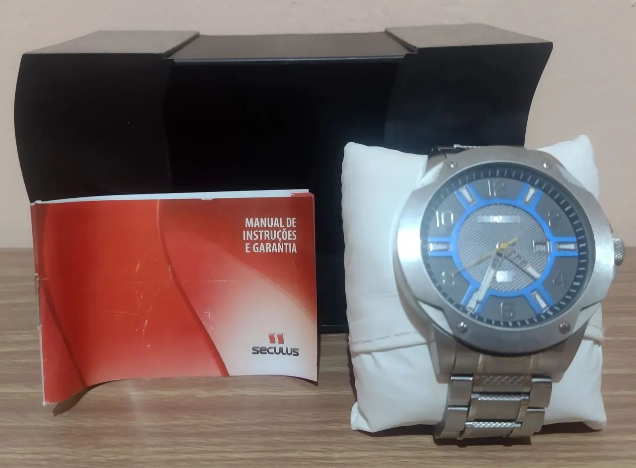 Relógio Seculus Analógico Masculino - Foto 4