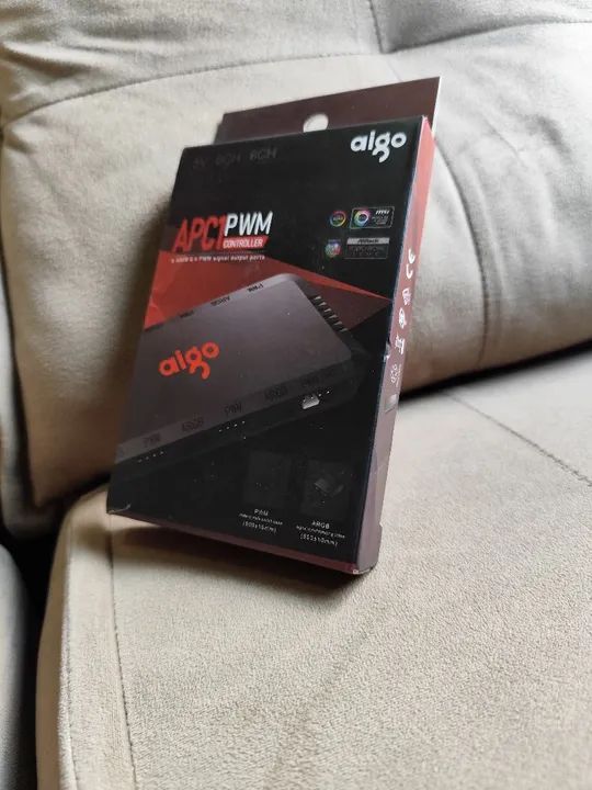 CONTROLADORA AIGO ARGB COM CONTROLE LACRADA - Foto 2