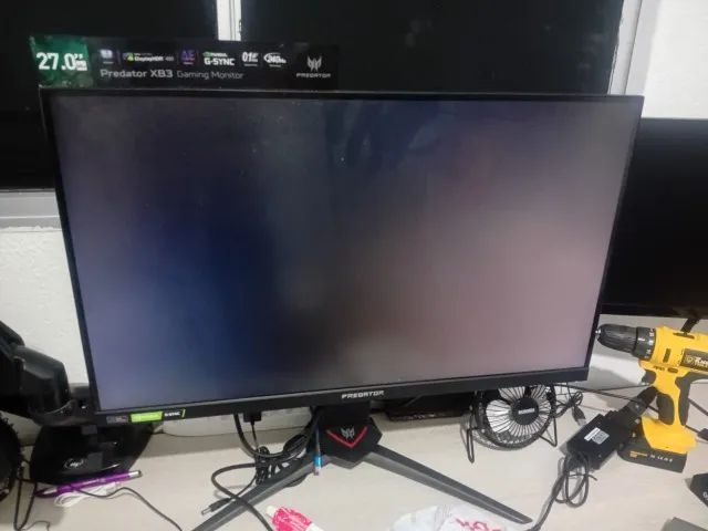 Monitor Gamer Acer Predator 27' IPS, 240 Hz, Full HD, 1ms, G-Sync, HDR 400, 99% sRGB, HDMI