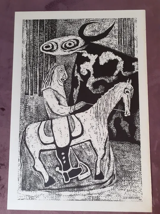 Par xilografuras Lula Cardoso Aires
