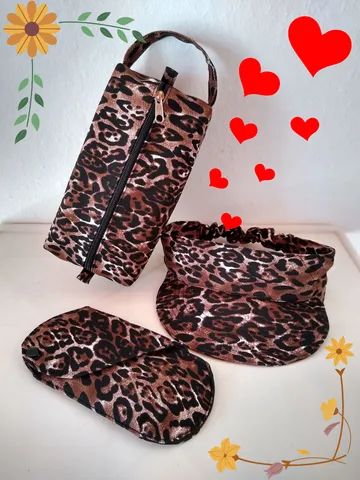 Kit nécessaire viseira e porta óculos