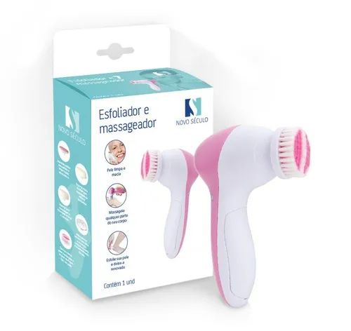 Massageador Facial Esfoliador Novo Secullo Ns-8782 - Foto 2