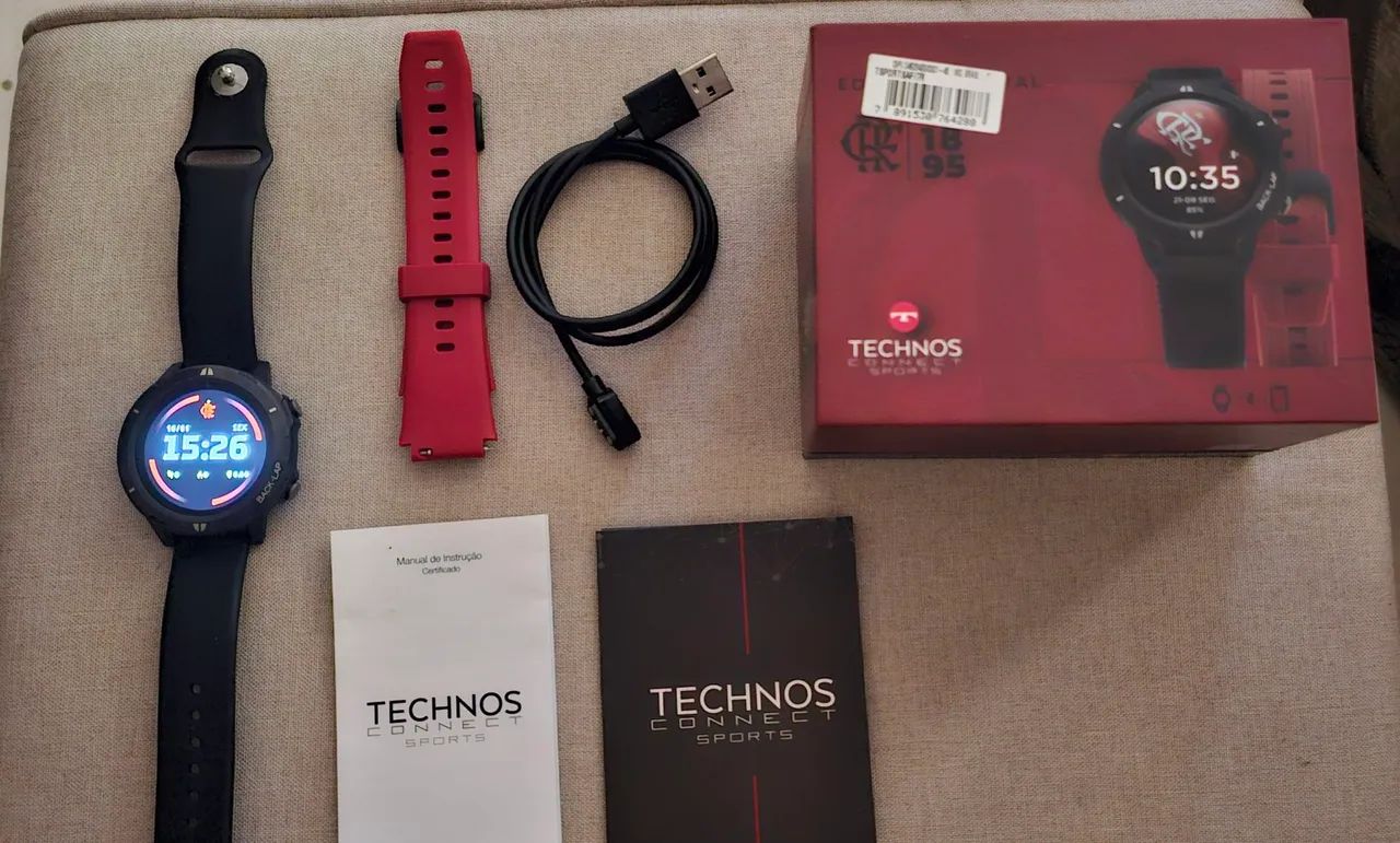 Smartwatch Technnos Flamengo. - Foto 4
