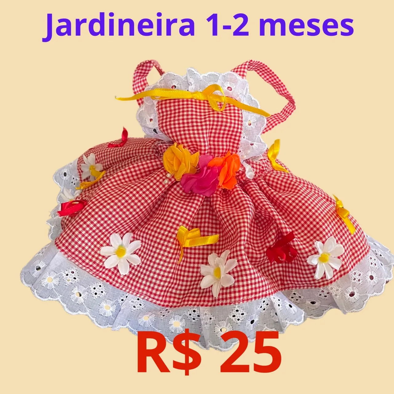 Jardineira e Saia Festa junina 