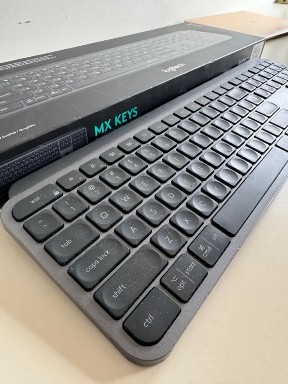 Teclado Logitech Wireless Iluminado - Novo - Foto 5
