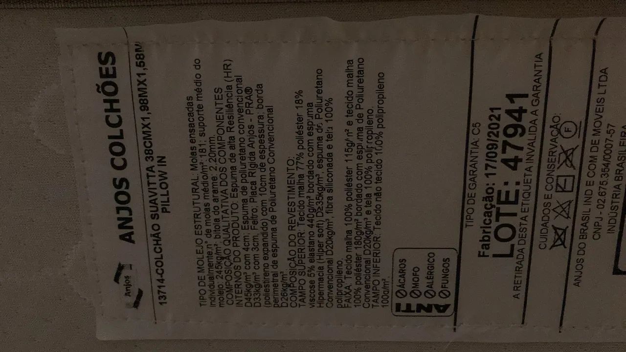 Colchão Suavitta Queen - Anjos Colchões 