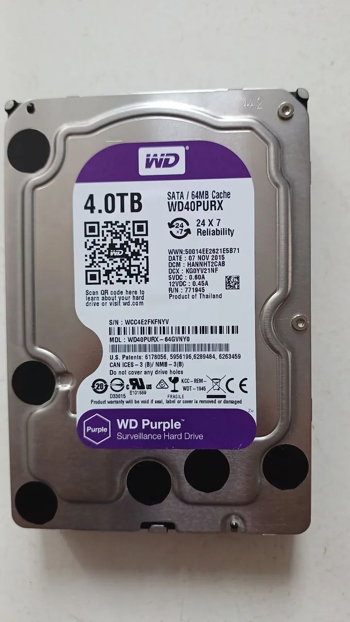Hd wd Purple 4tb cftv dvr CPU  - Foto 5