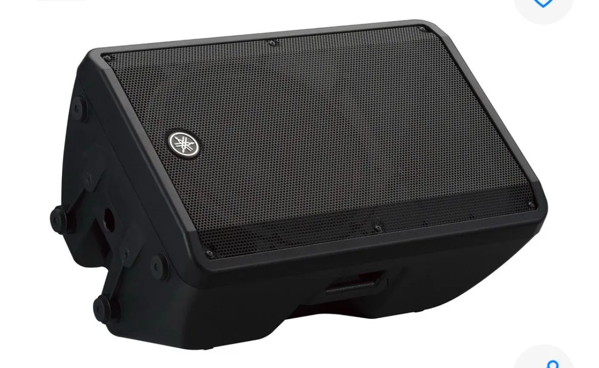 Caixa profiss de Som DBR15  Yamaha - Potente e de Alta Qualidade + mesa de Som 4 canais