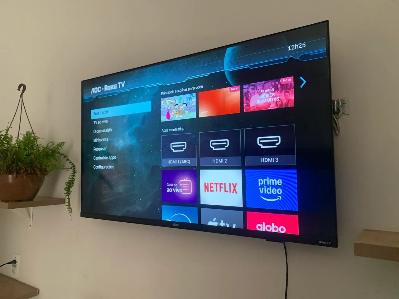 SMART TV ROKU 45 polegadas 64313034633987120