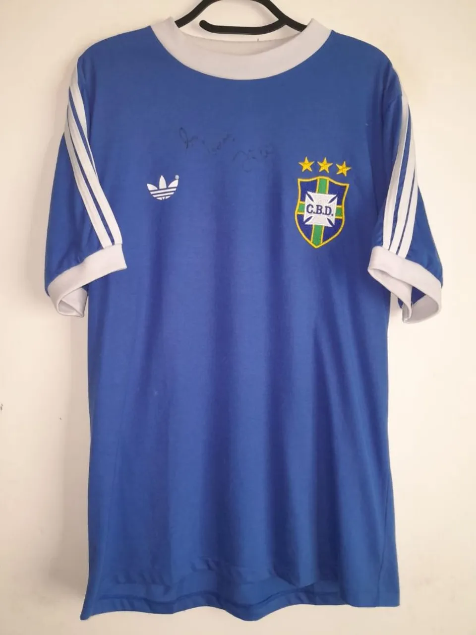 Camisa Brasil Copa América 1979 #10 Zico Jogo Autografada Certificada